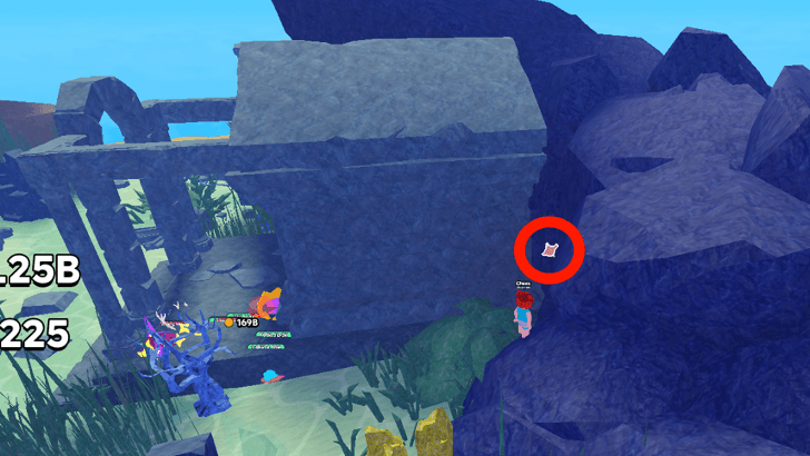 Atlantis recipe location screenshot for Sunny in Slime RNG